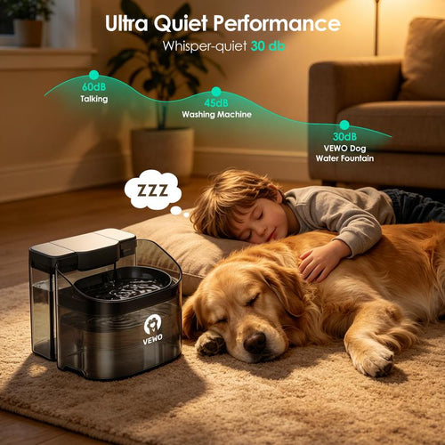 11L Large Dog Water Fountain