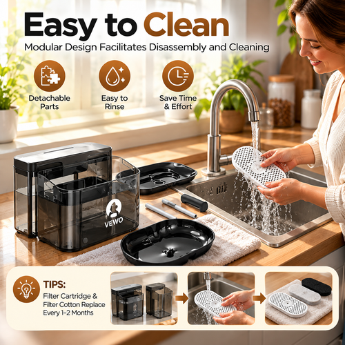 11L Large Dog Water Fountain