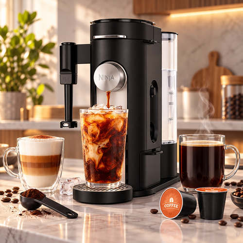 Single-Serve Pods & Grounds Specialty Coffee Maker