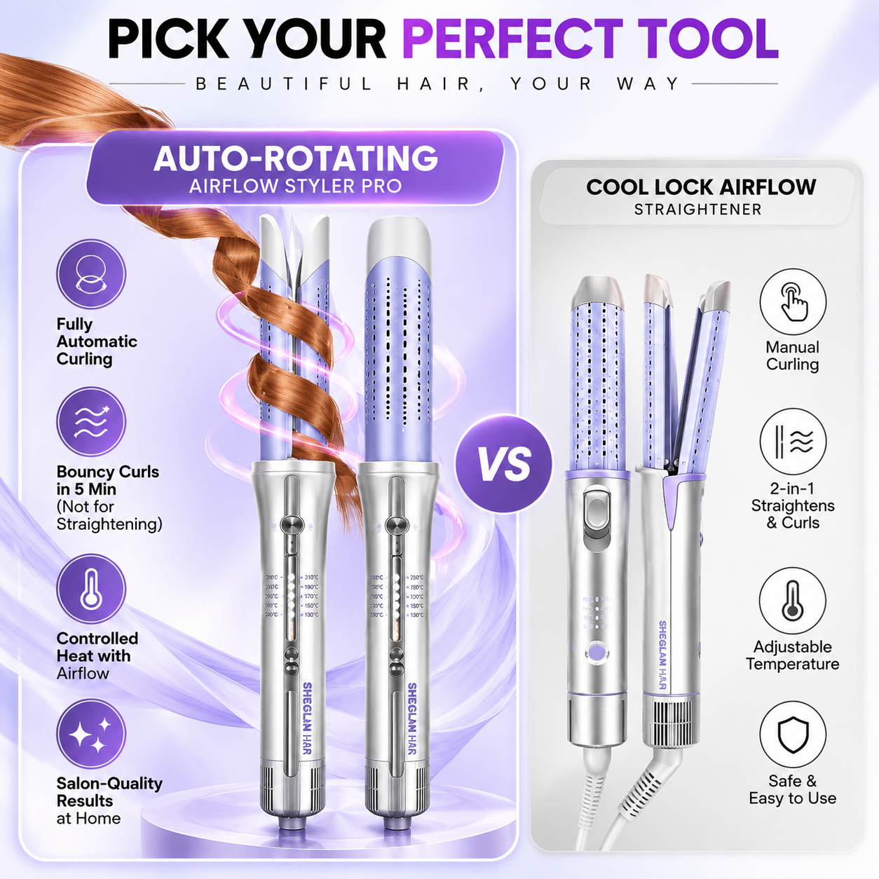 SHEGLAM HAIR One Touch Airflow